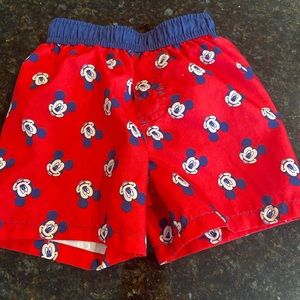 Disney Mickey Mouse swim trunks